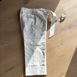 Club Monaco Cream Wool Women's Capris